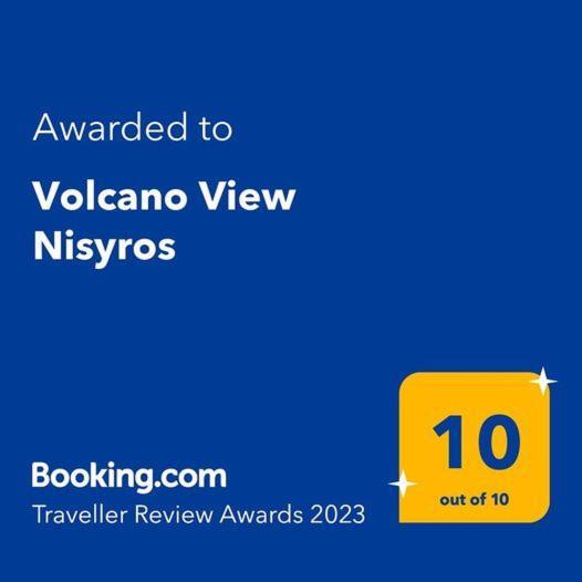Volcano View Nisyros Emporeiós Dış mekan fotoğraf